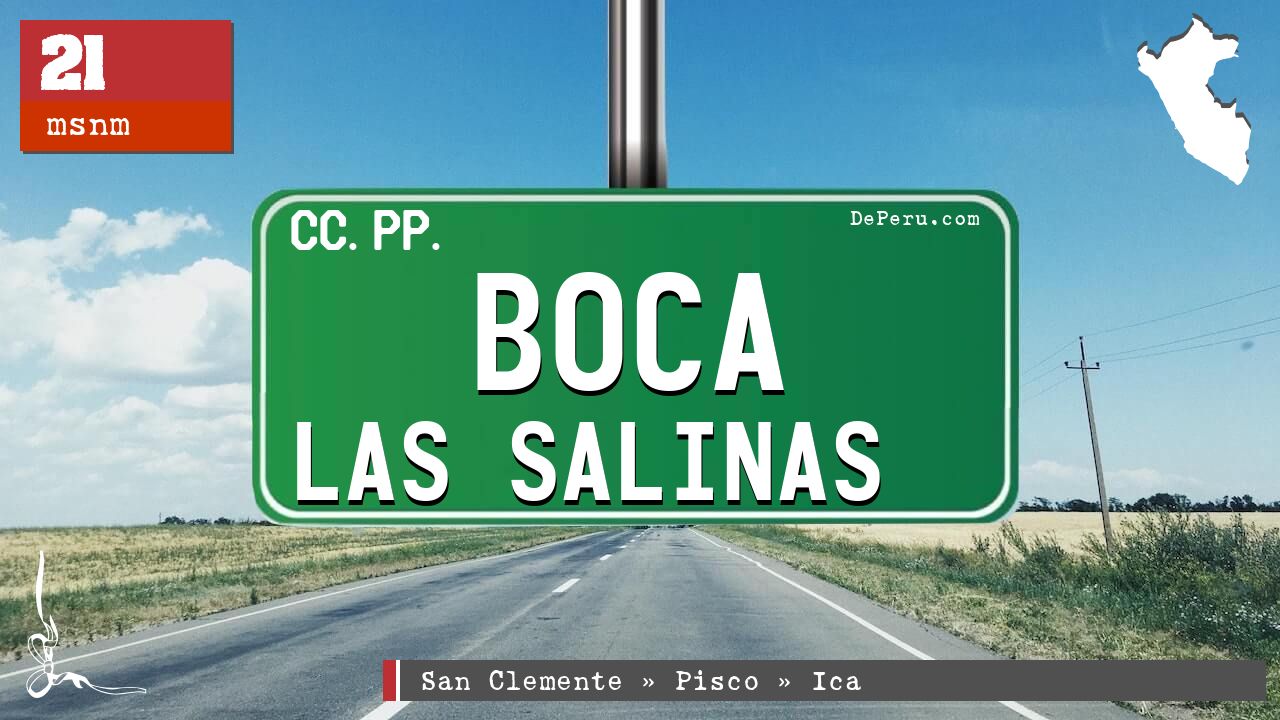 Boca Las Salinas