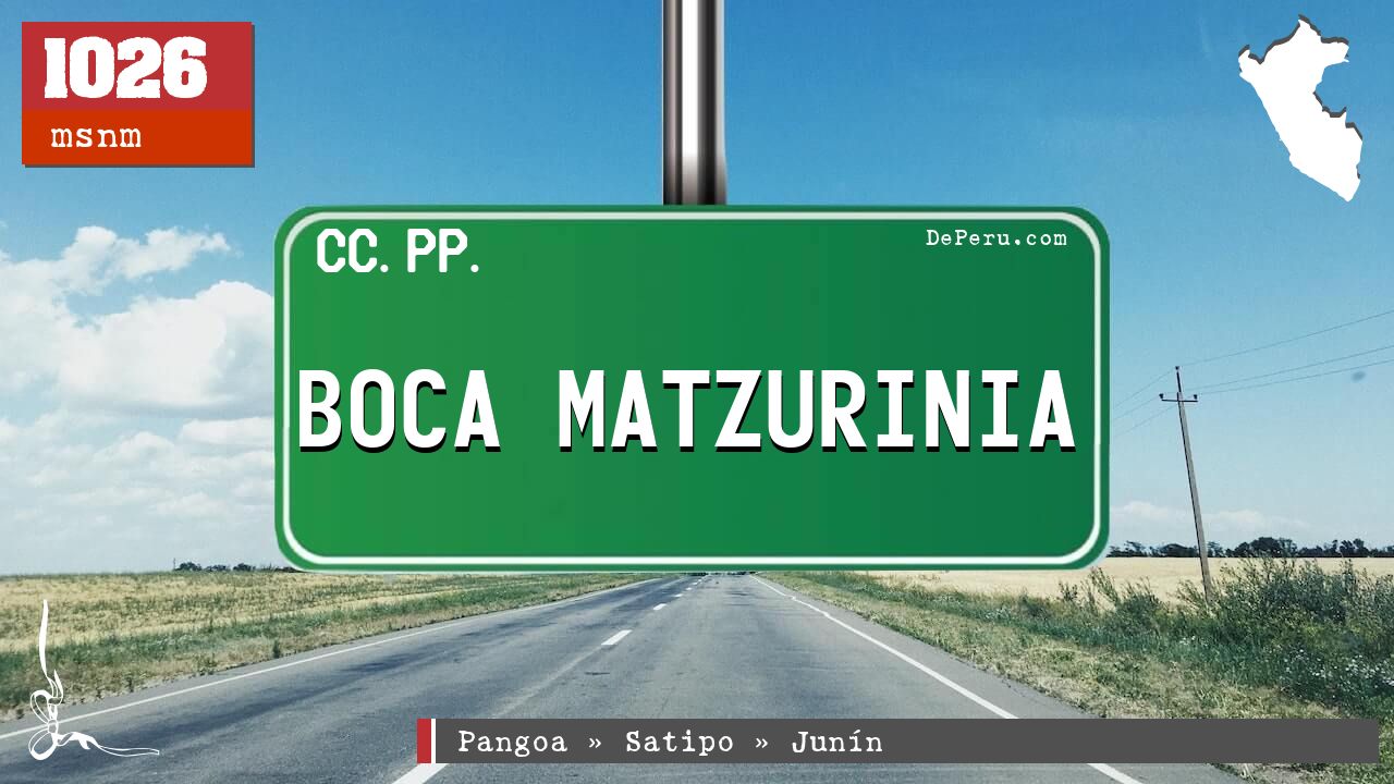 Boca Matzurinia