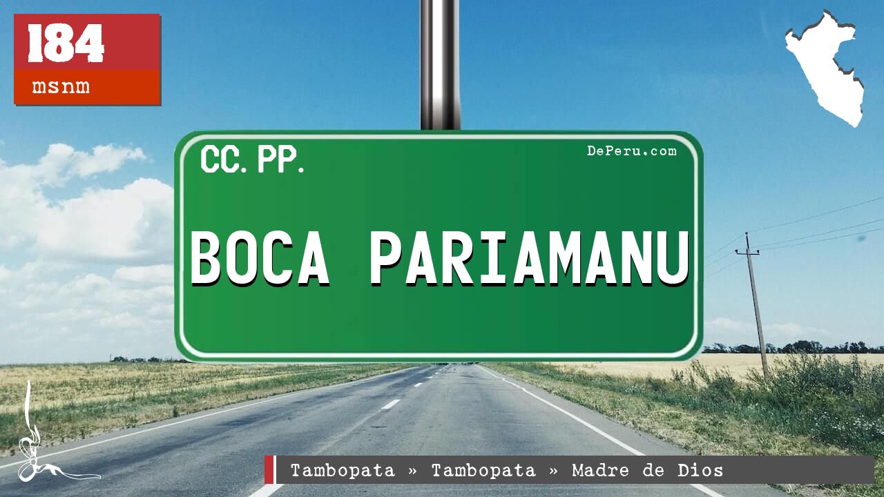 Boca Pariamanu
