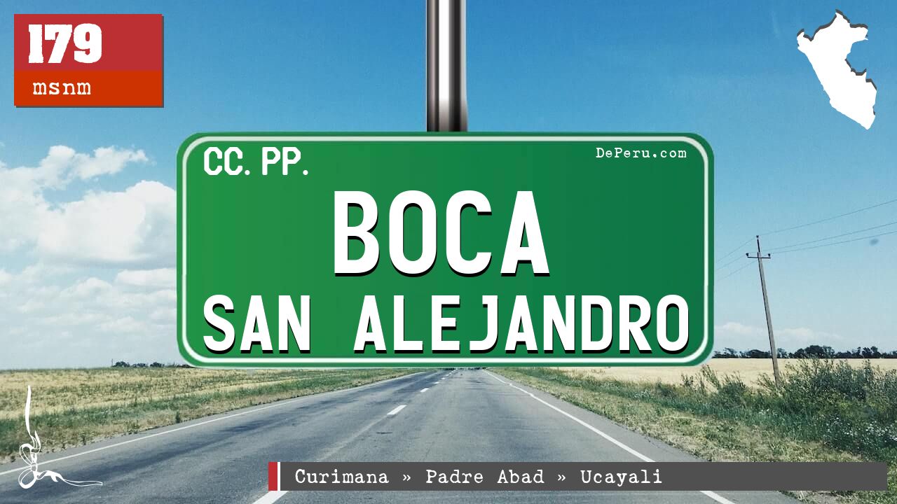 Boca San Alejandro
