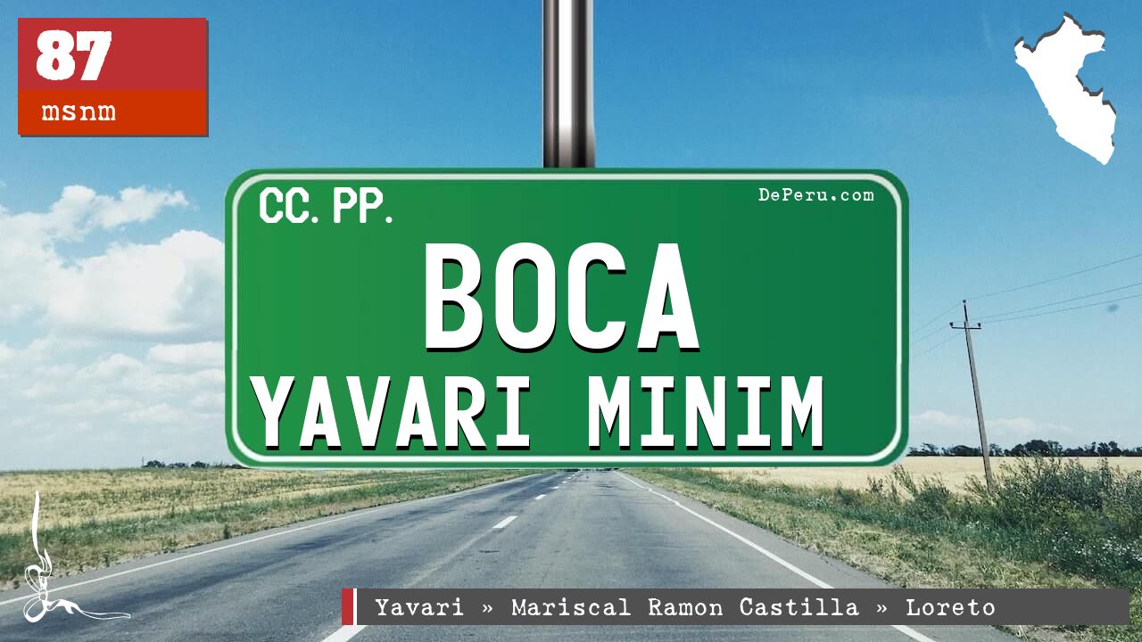 Boca Yavari Minim