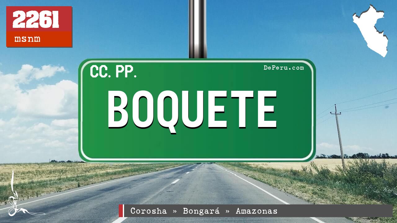 BOQUETE