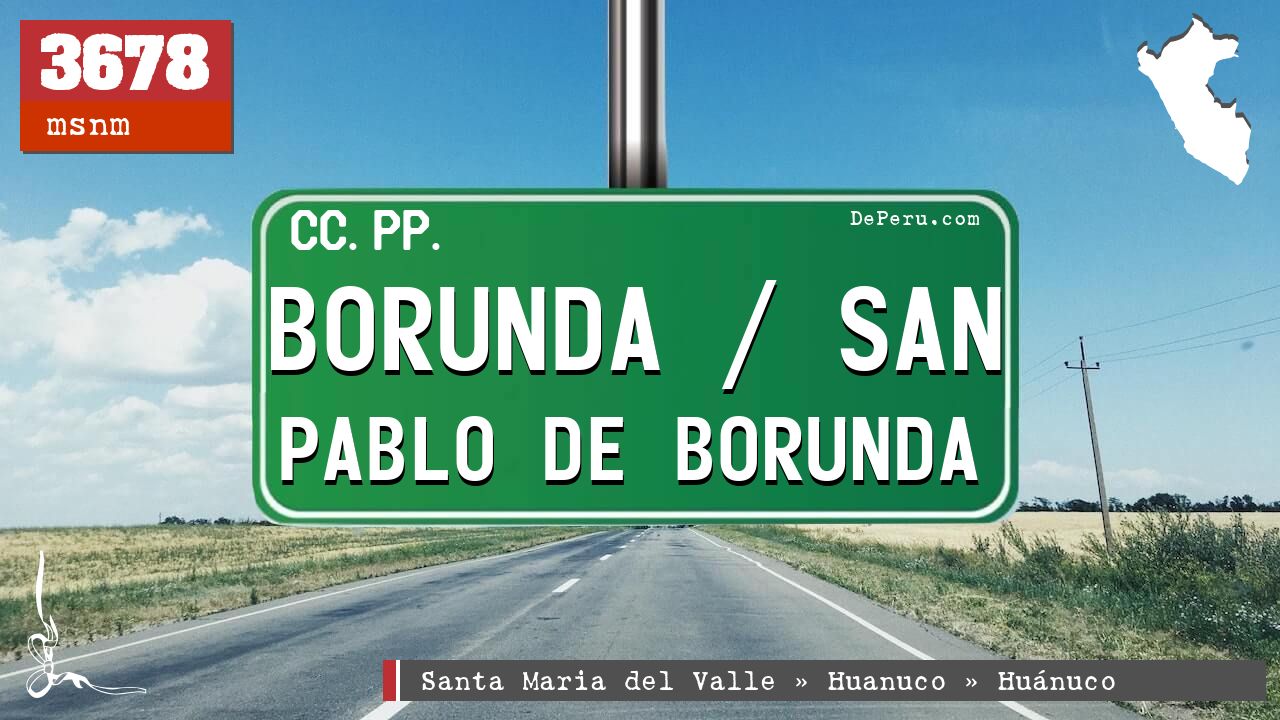 Borunda / San Pablo de Borunda