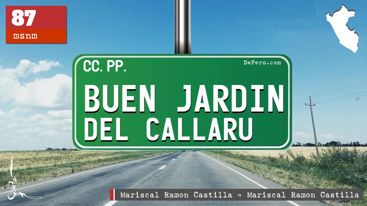 Buen Jardin del Callaru