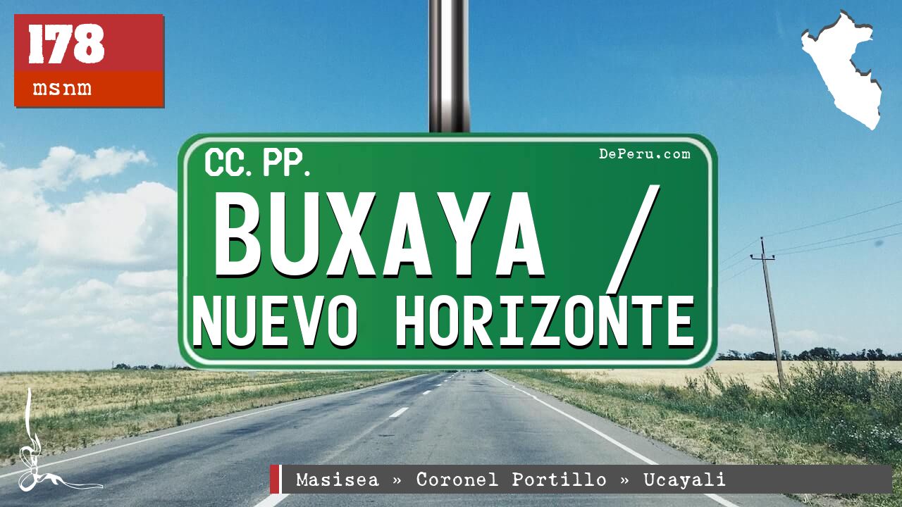 Buxaya / Nuevo Horizonte