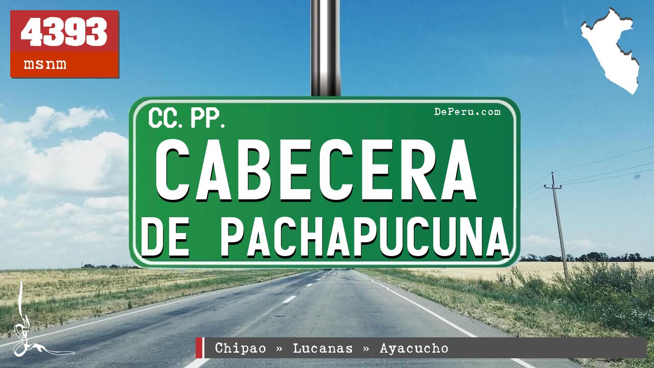 Cabecera de Pachapucuna