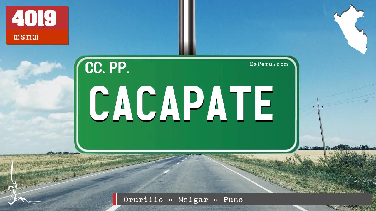 Cacapate