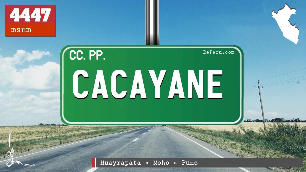 Cacayane