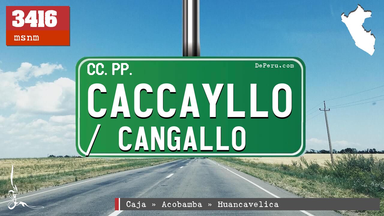 Caccayllo / Cangallo