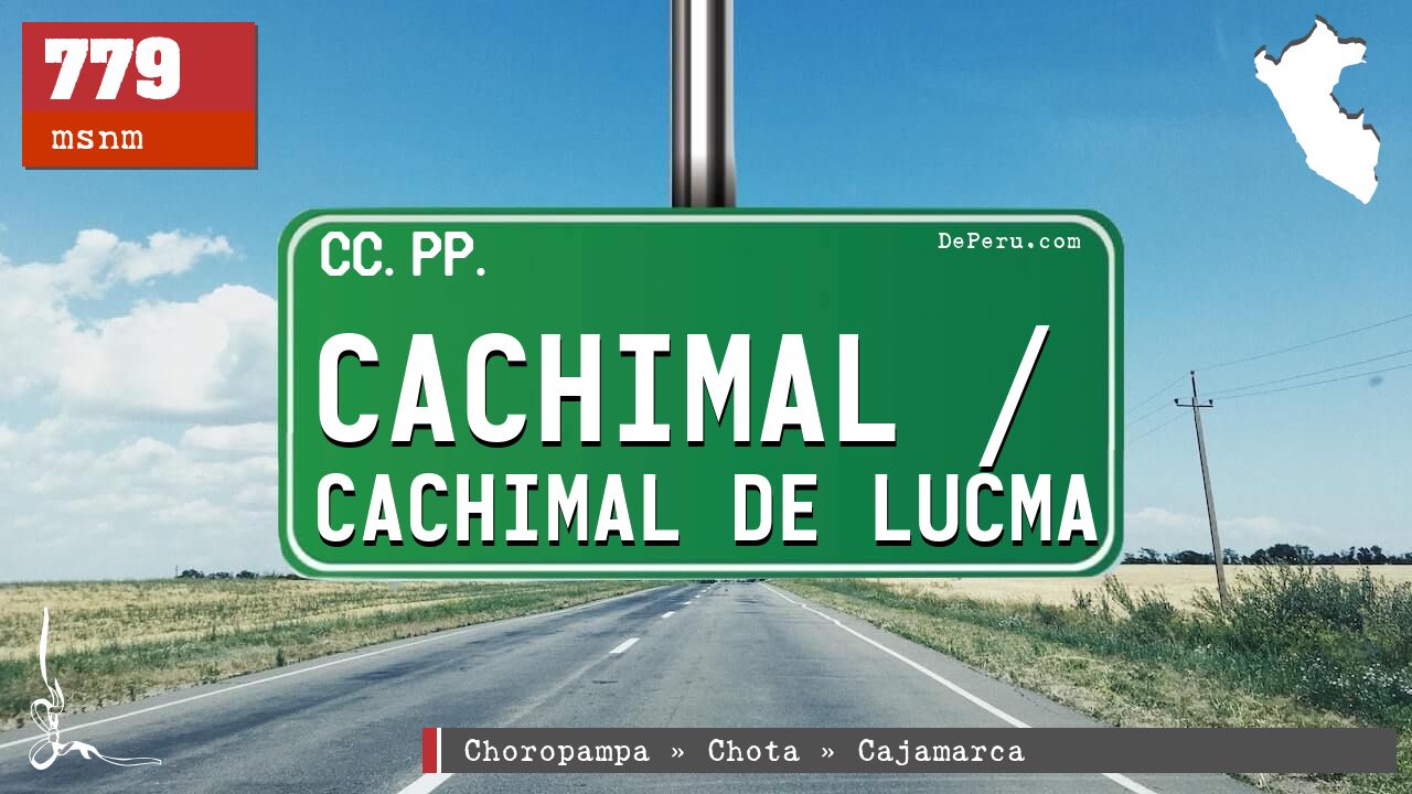 Cachimal / Cachimal de Lucma