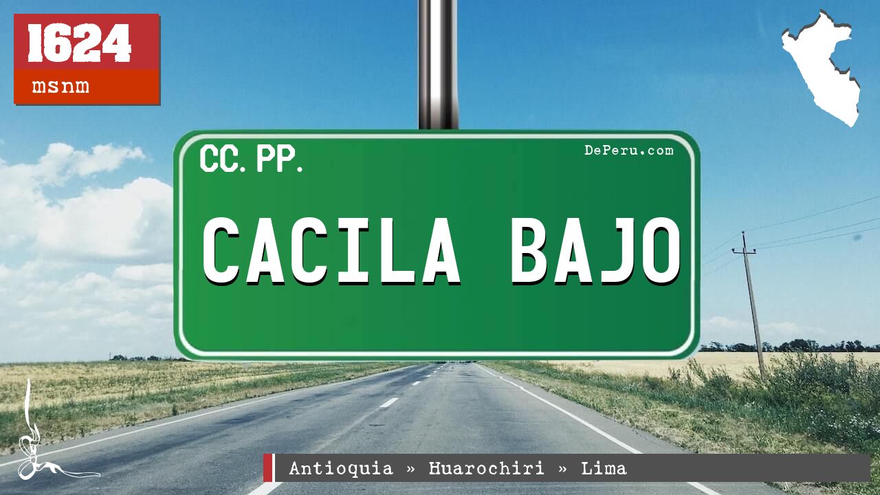 CACILA BAJO