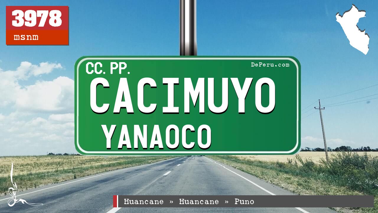 Cacimuyo Yanaoco