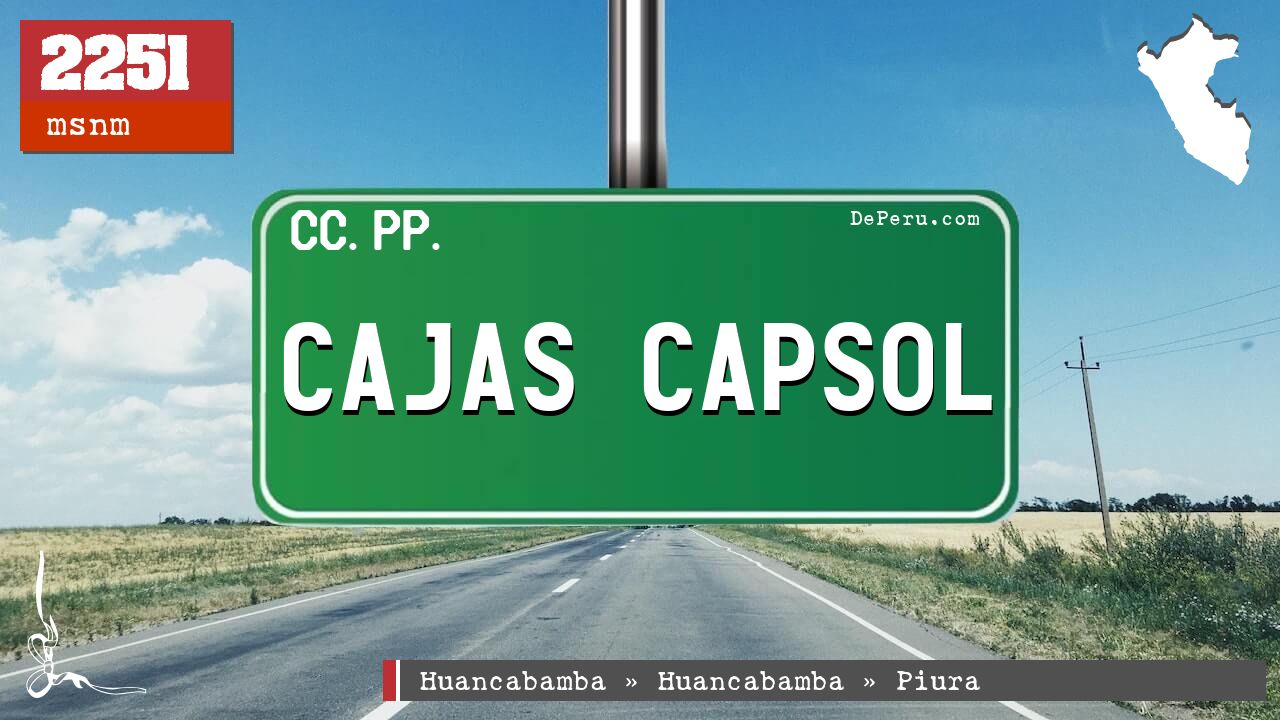 CAJAS CAPSOL