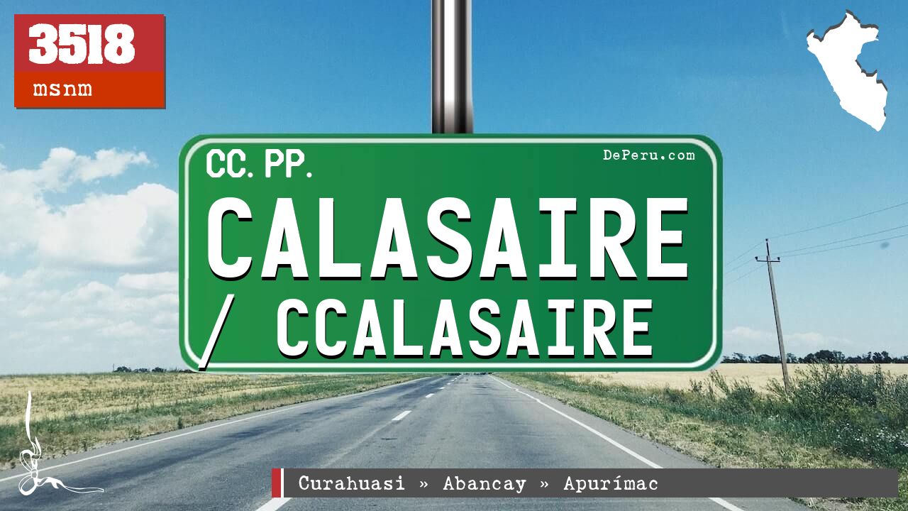 Calasaire / Ccalasaire