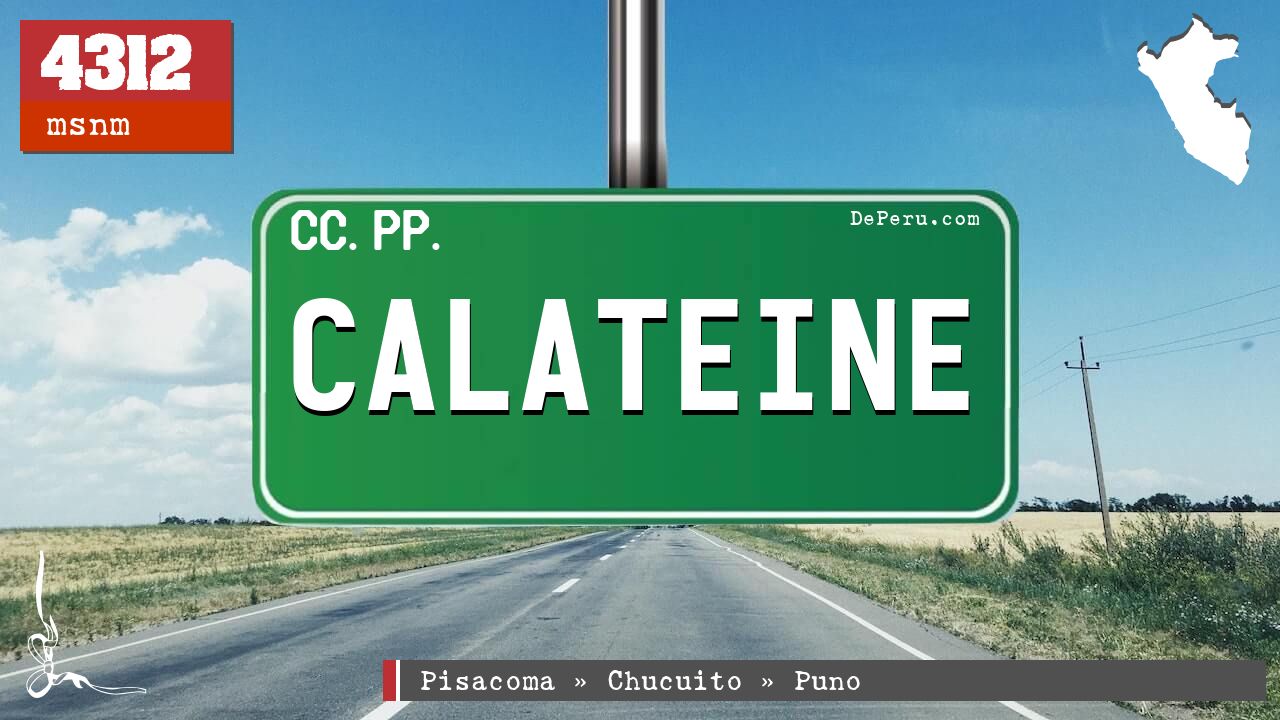 CALATEINE