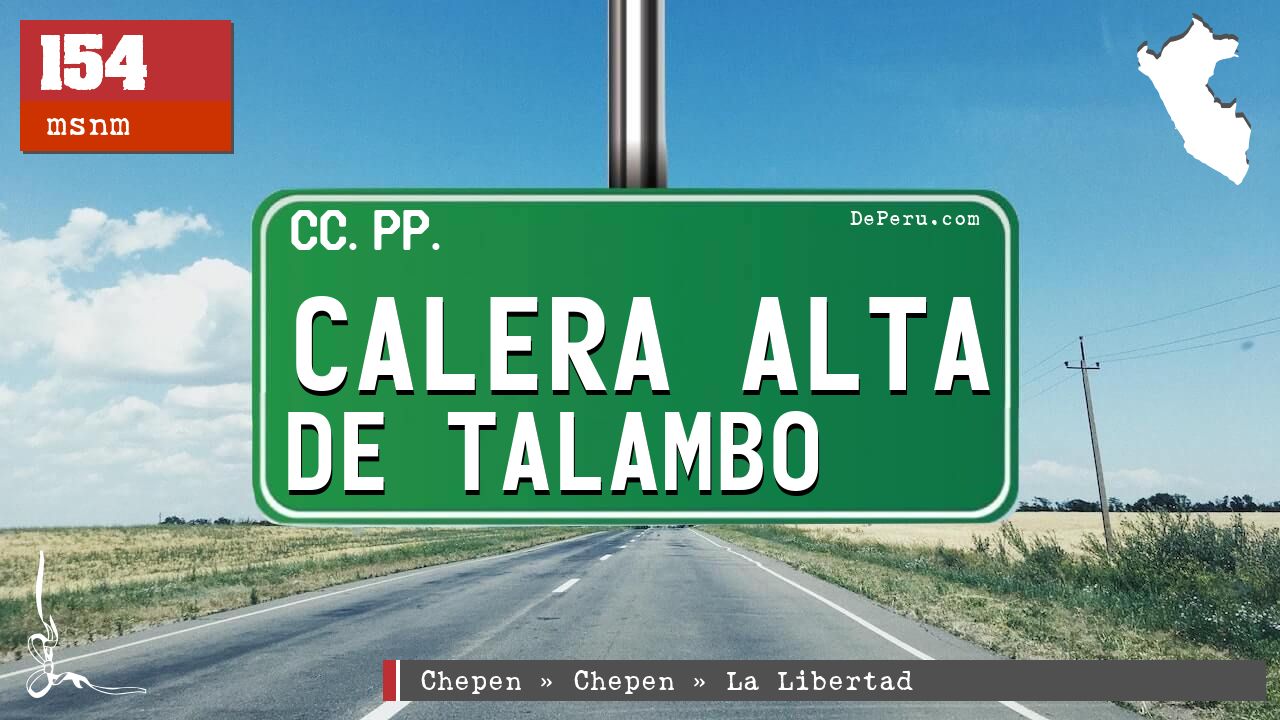 Calera Alta de Talambo