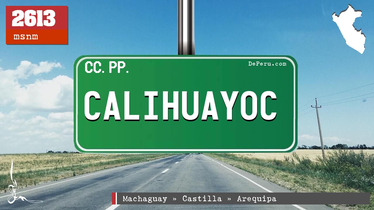 Calihuayoc