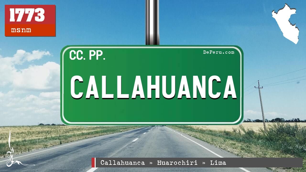 CALLAHUANCA