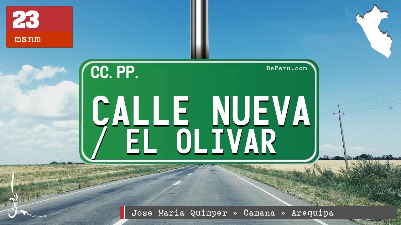 Calle Nueva / El Olivar
