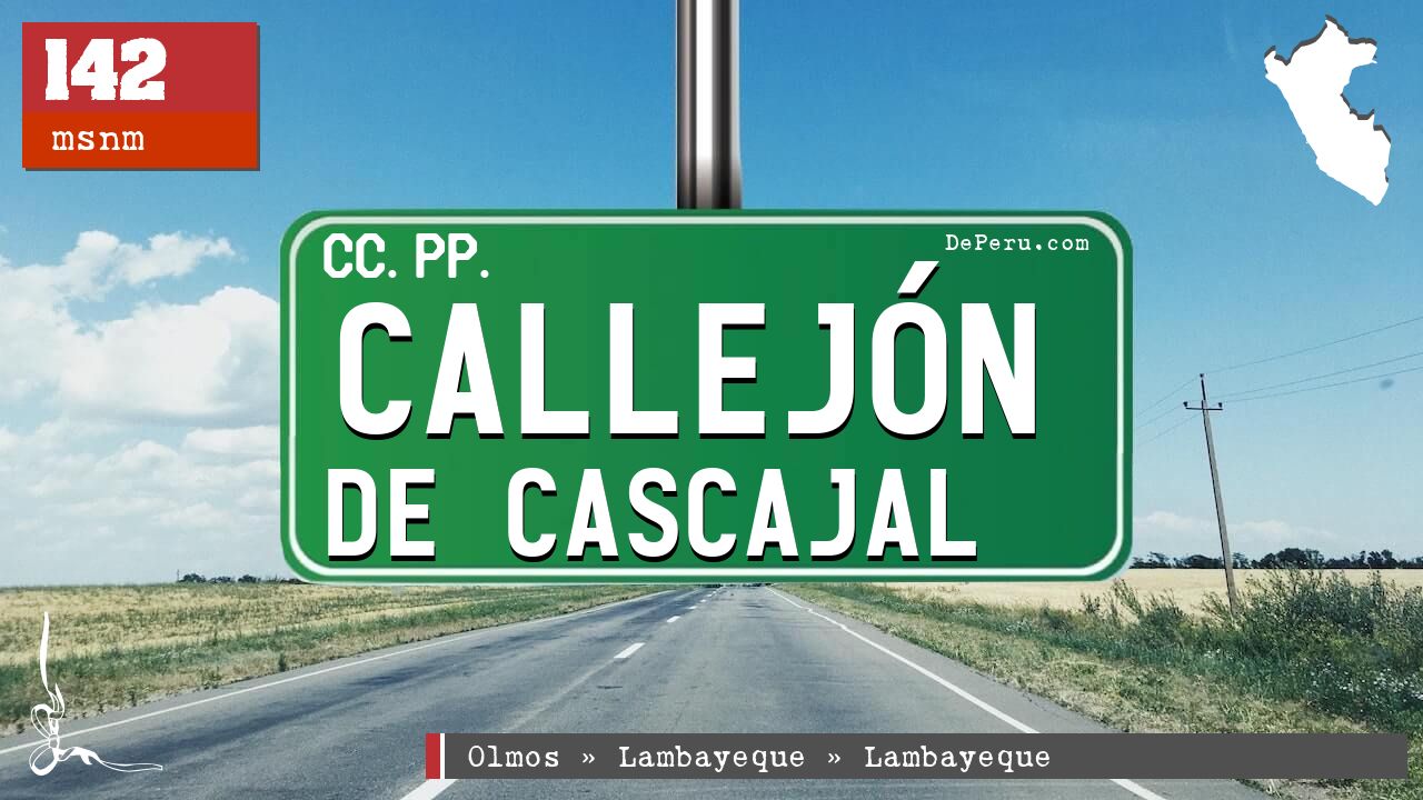 Callejón de Cascajal