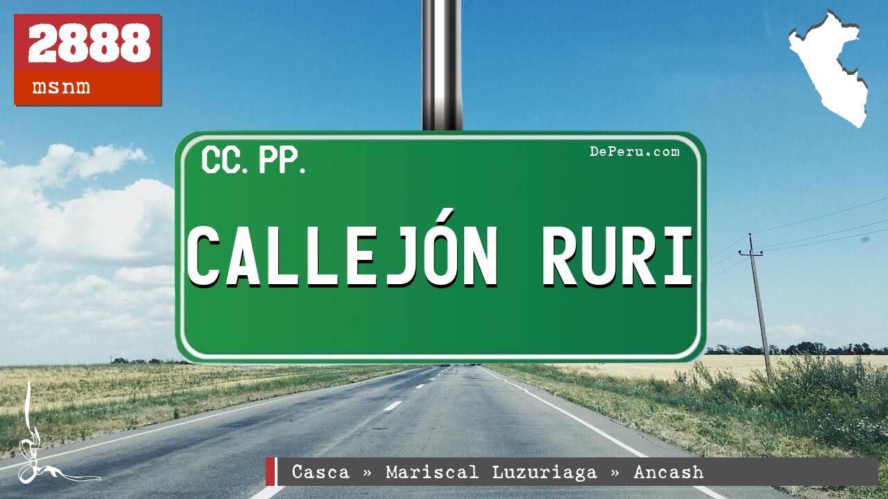 CALLEJN RURI