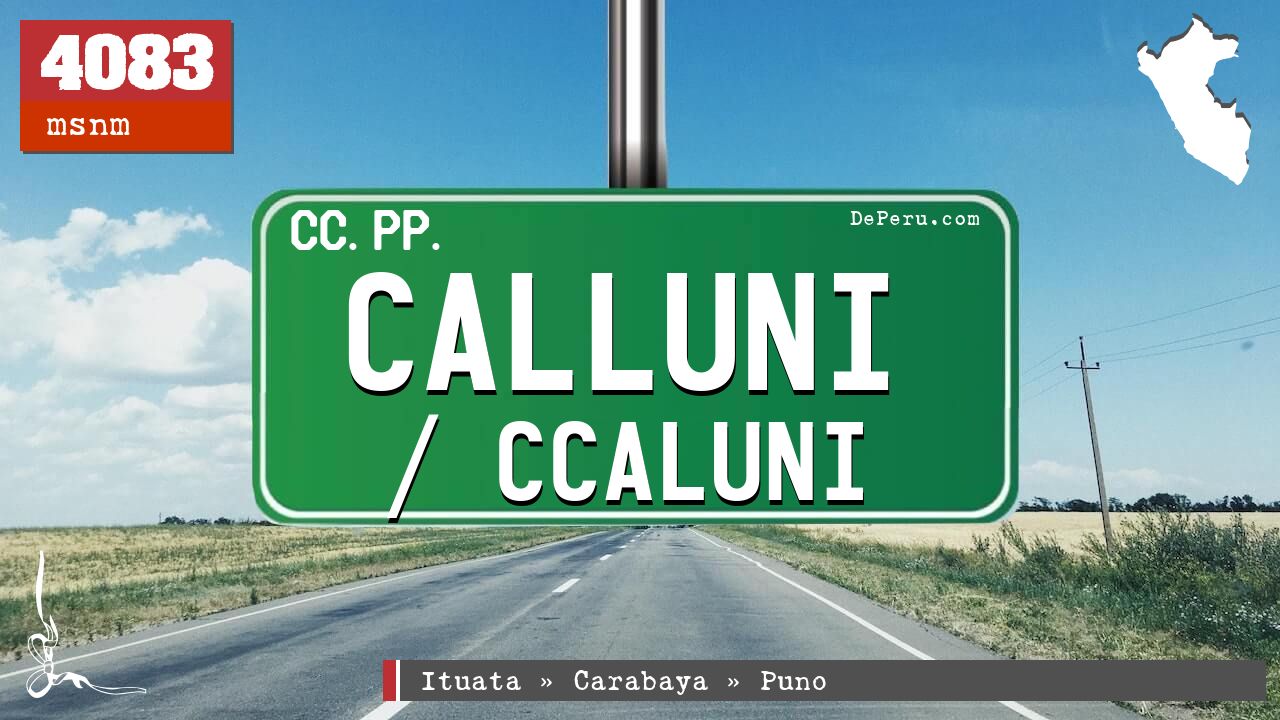 Calluni / Ccaluni