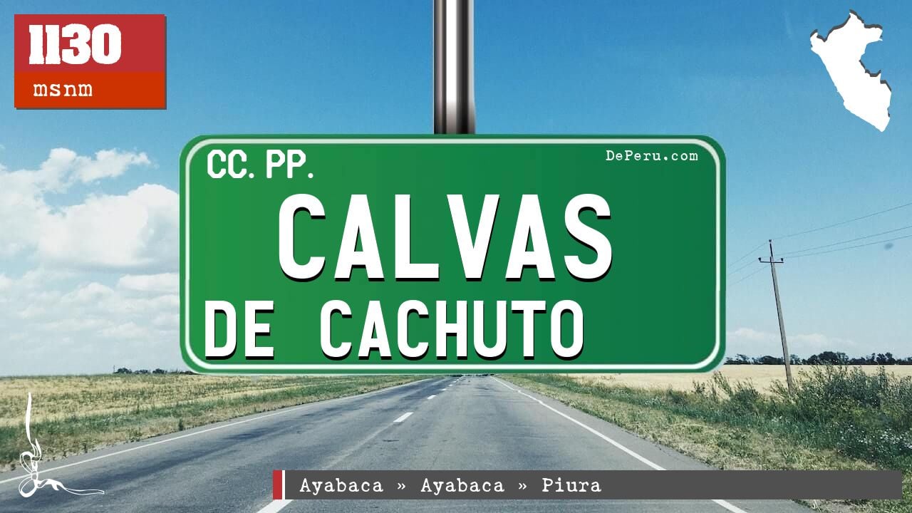 Calvas de Cachuto