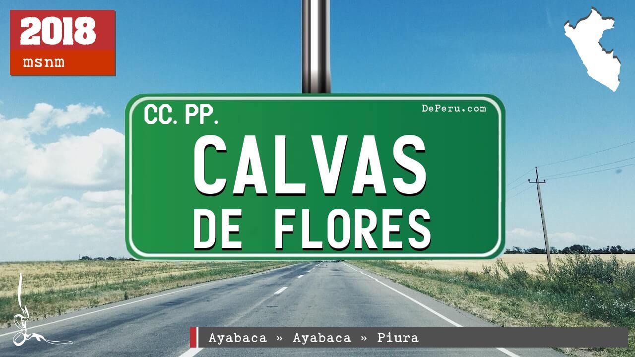 Calvas de Flores