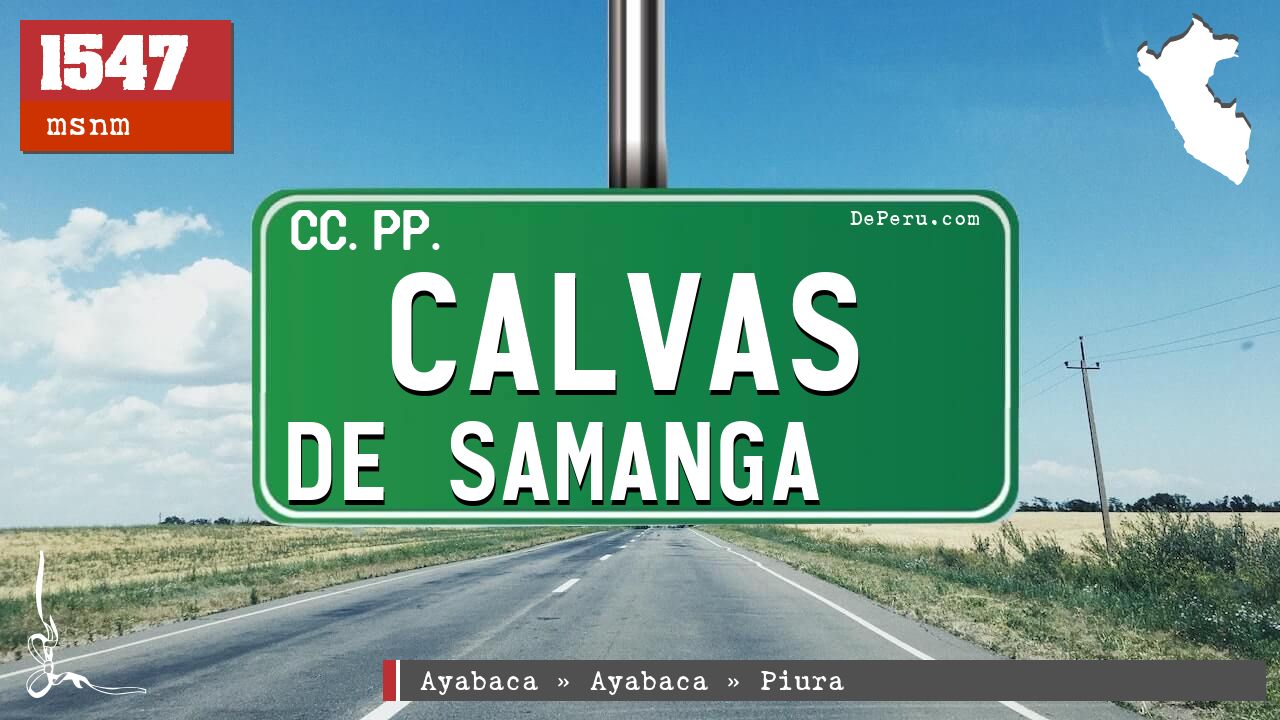 Calvas de Samanga