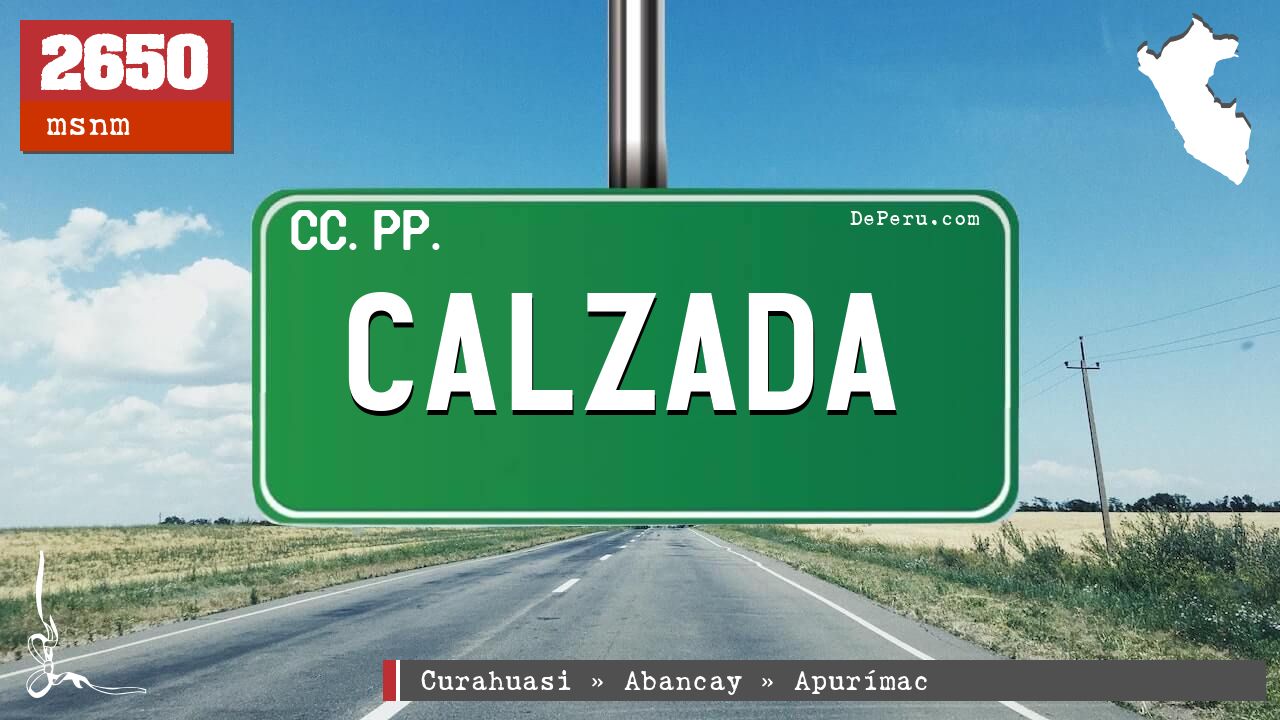 CALZADA
