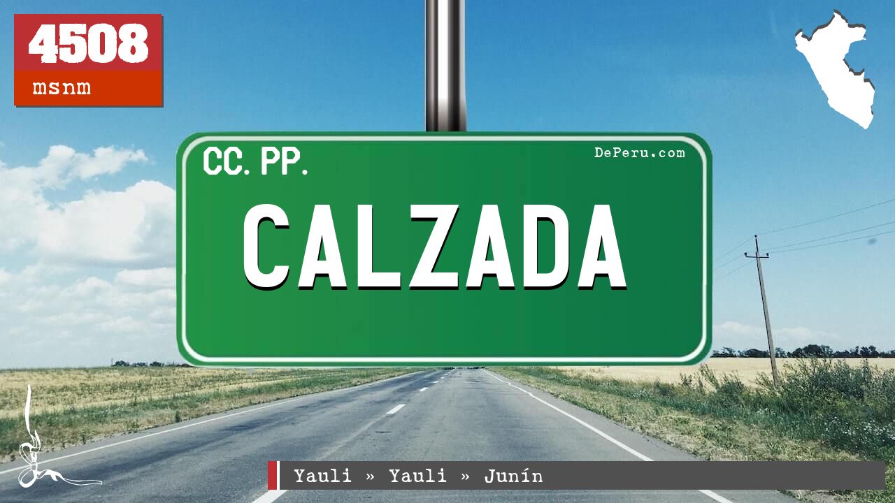 CALZADA