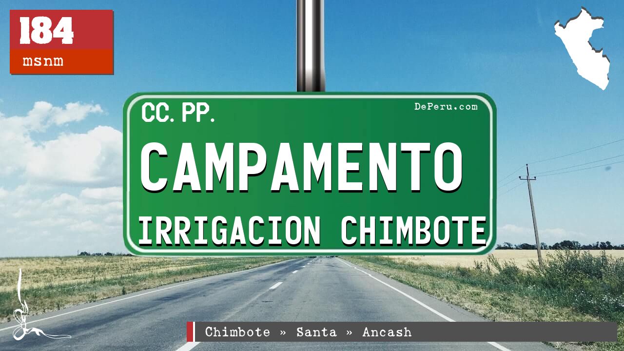 Campamento Irrigacion Chimbote