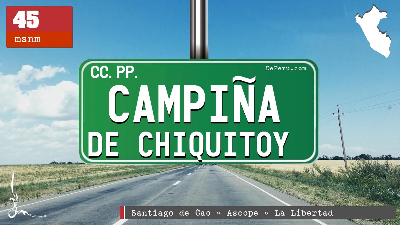 Campia de Chiquitoy