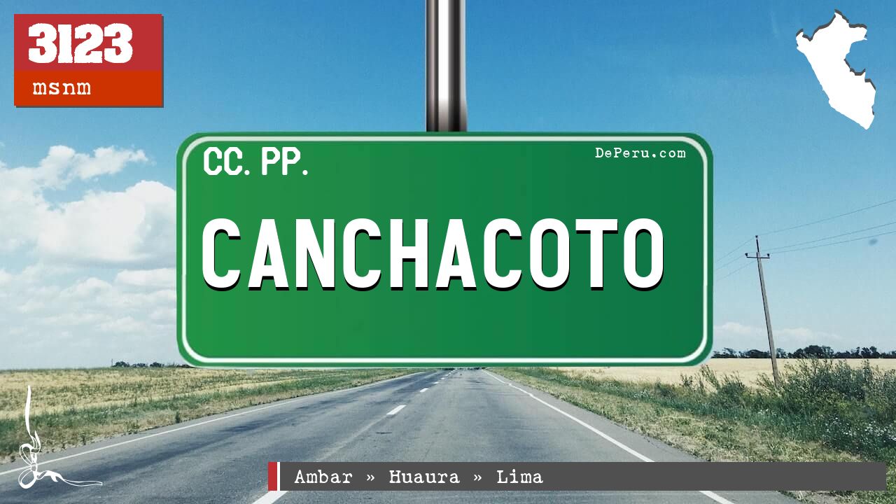 CANCHACOTO