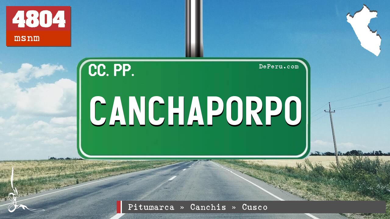 CANCHAPORPO