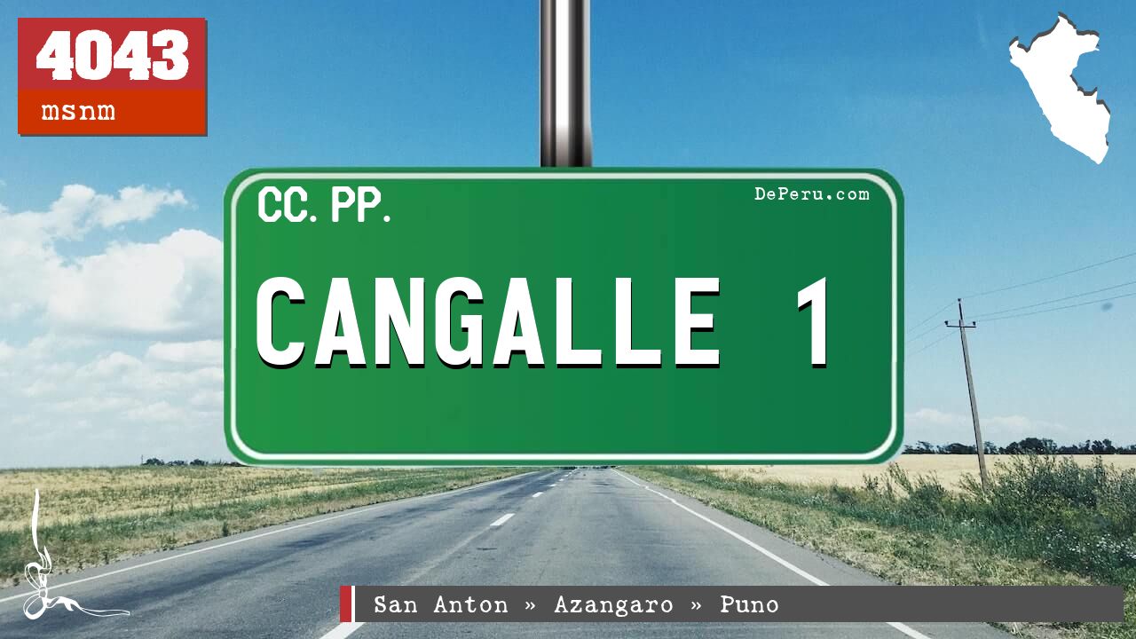 Cangalle 1