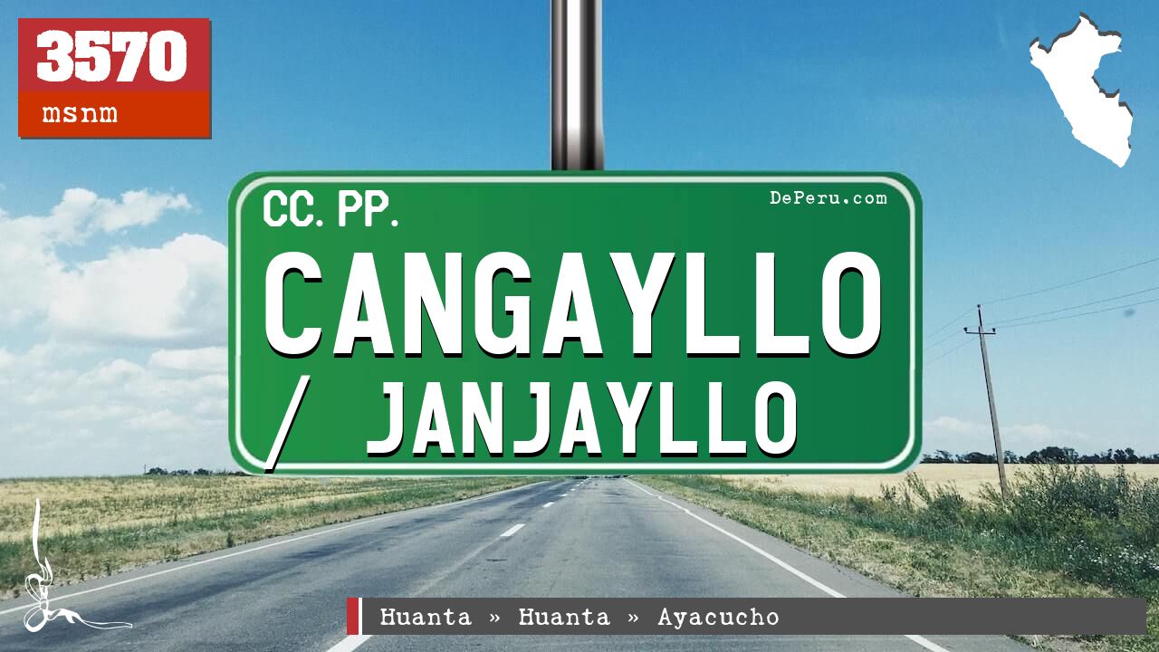 Cangayllo / Janjayllo