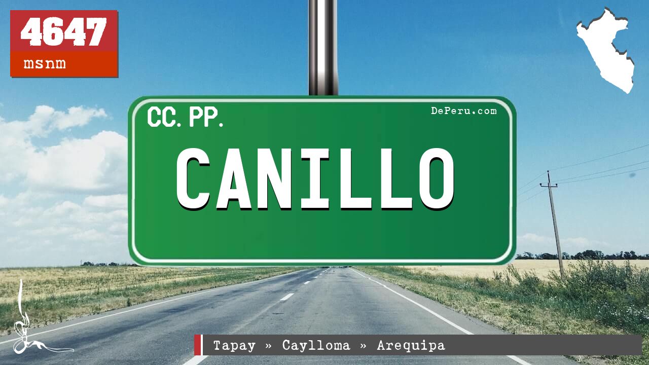 CANILLO