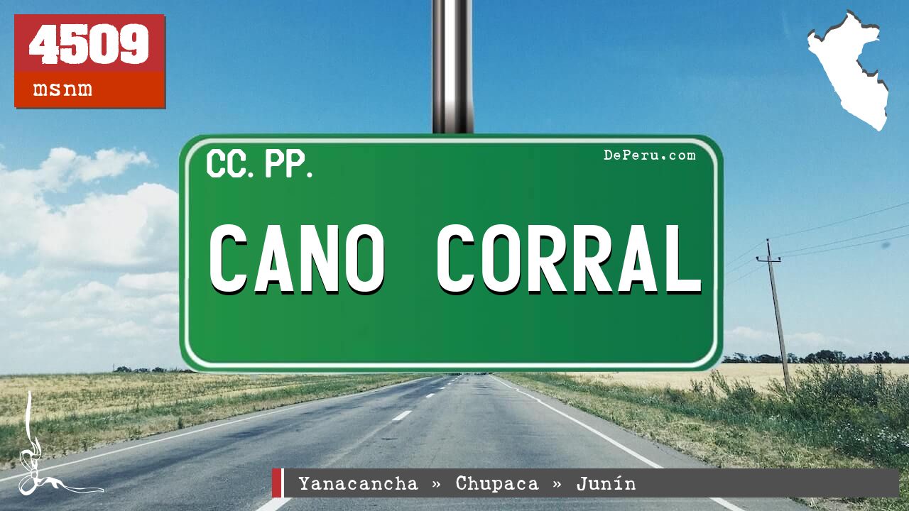 CANO CORRAL