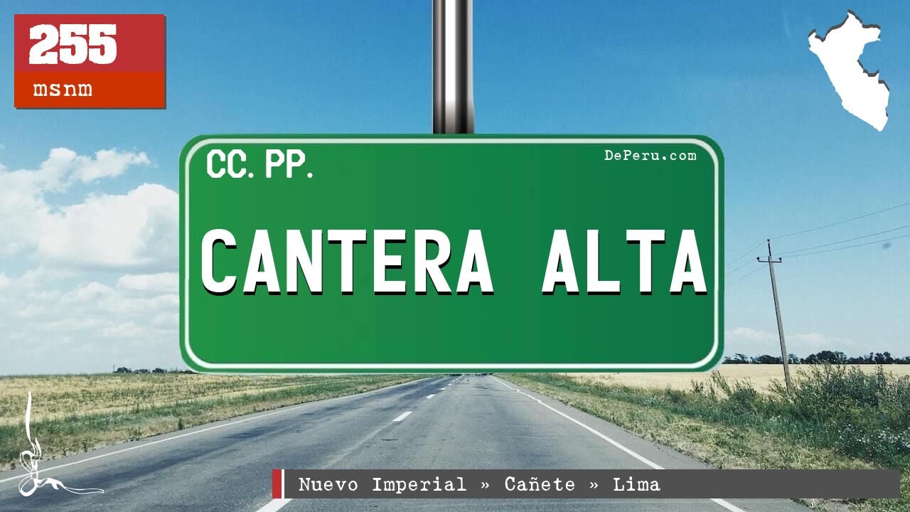 Cantera Alta