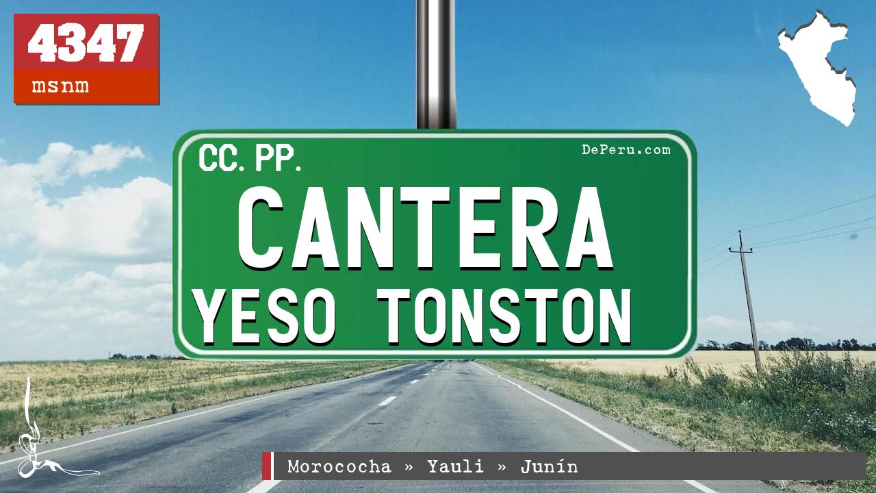 Cantera Yeso Tonston