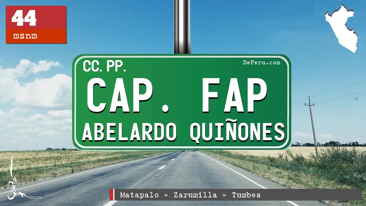 Cap. FAP Abelardo Quiones