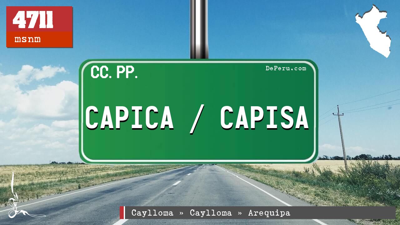 Capica / Capisa