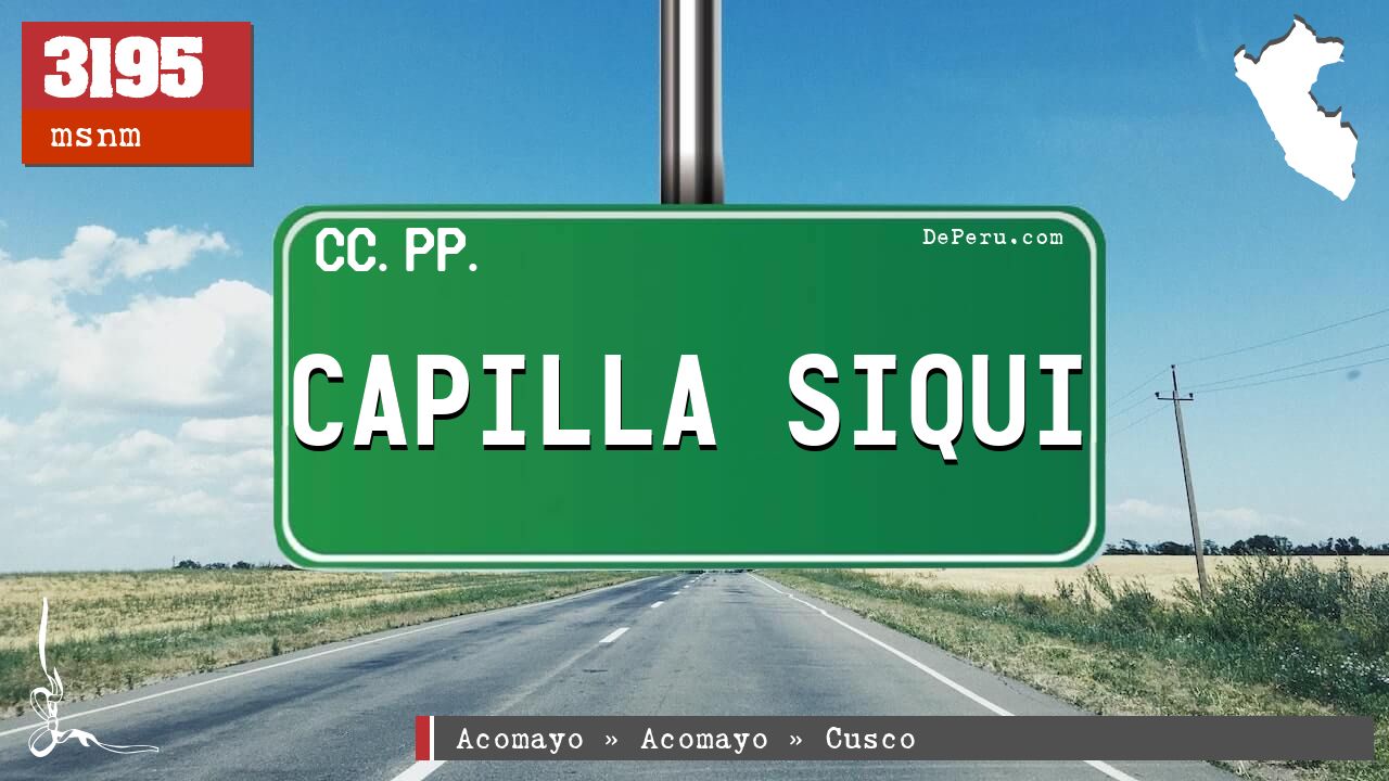 Capilla Siqui