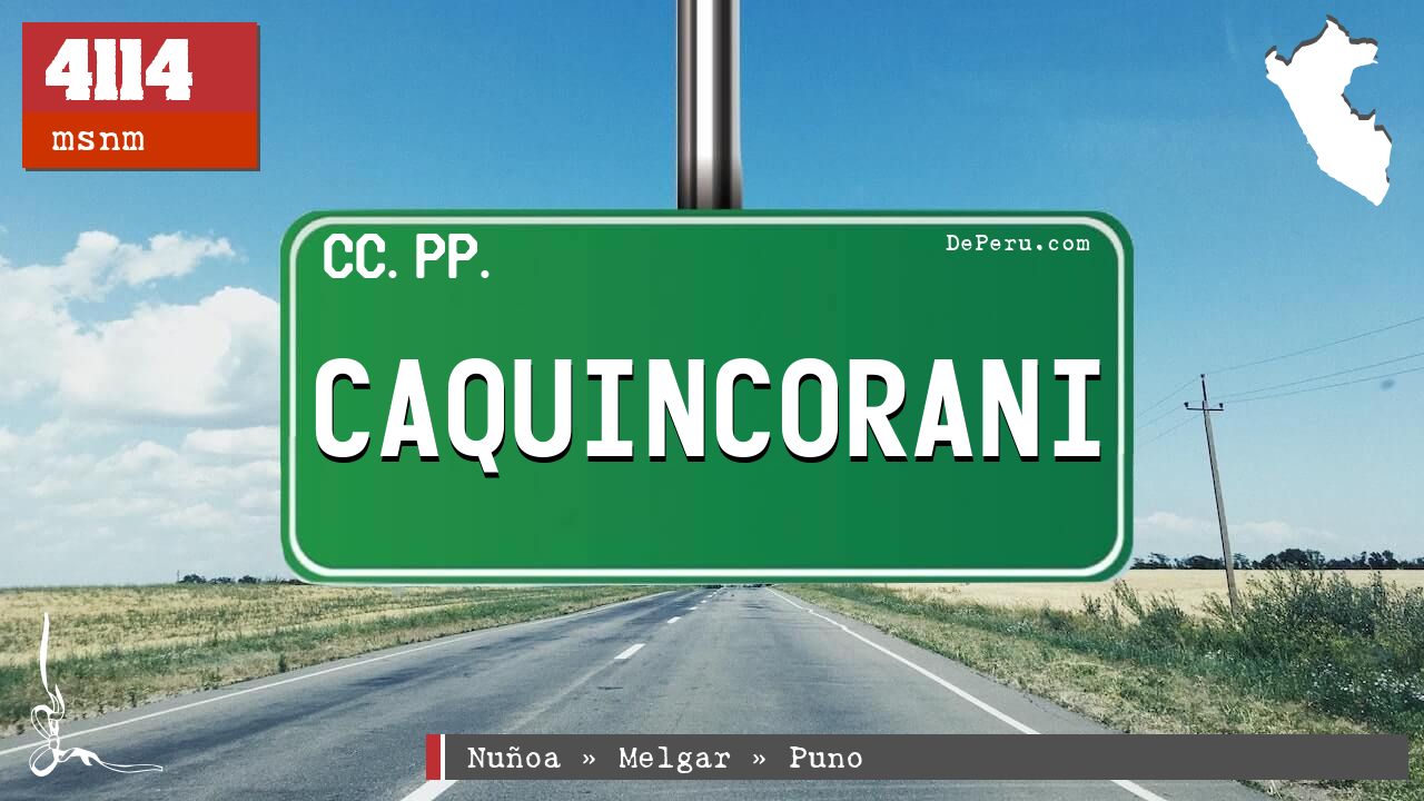 CAQUINCORANI