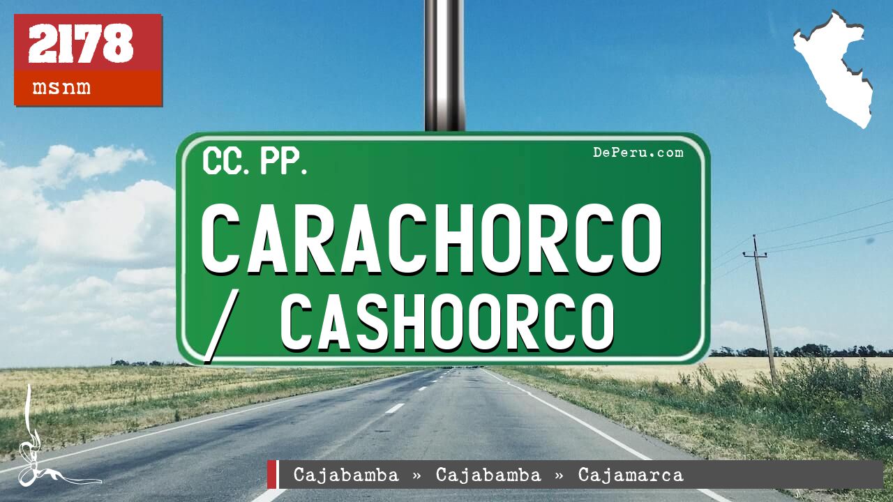 Carachorco / Cashoorco
