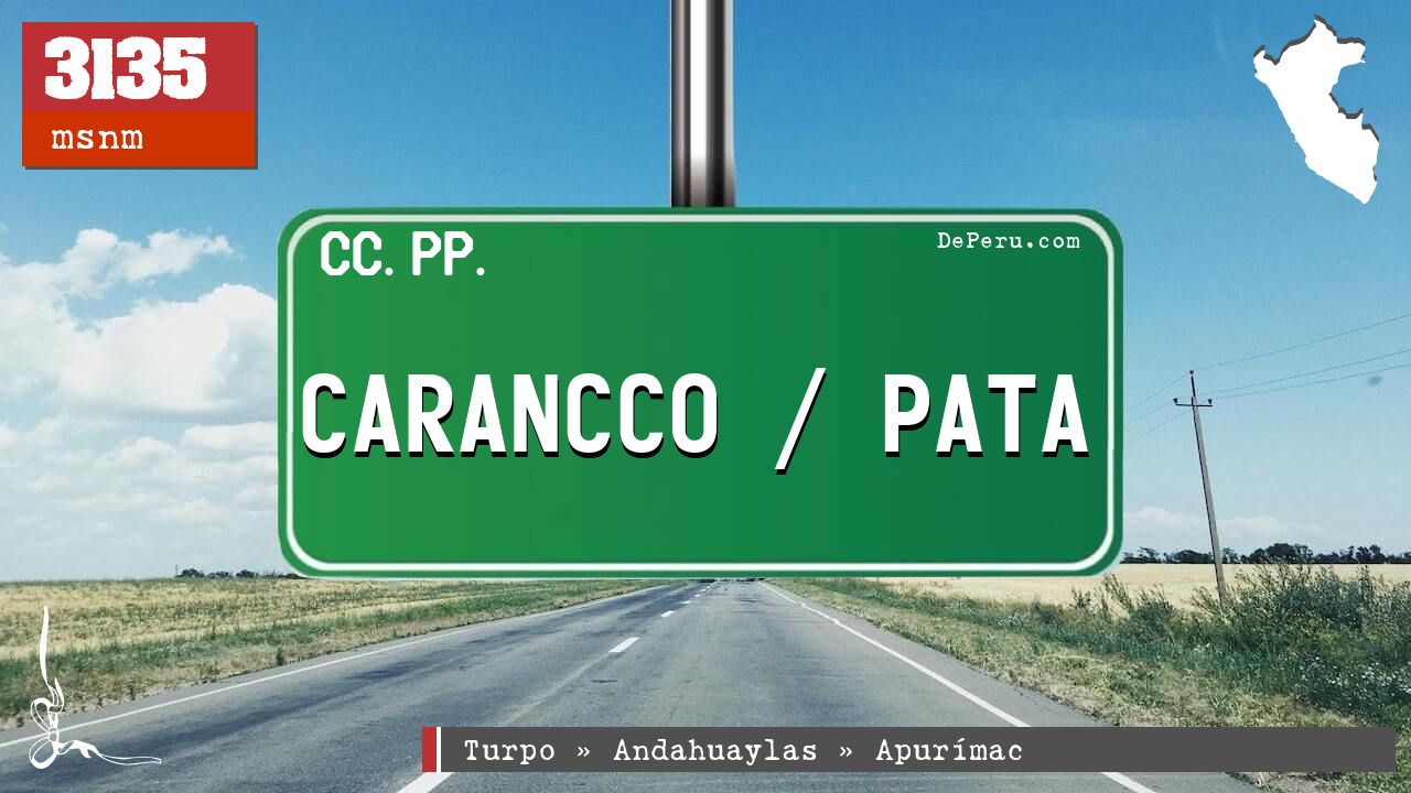 CARANCCO / PATA