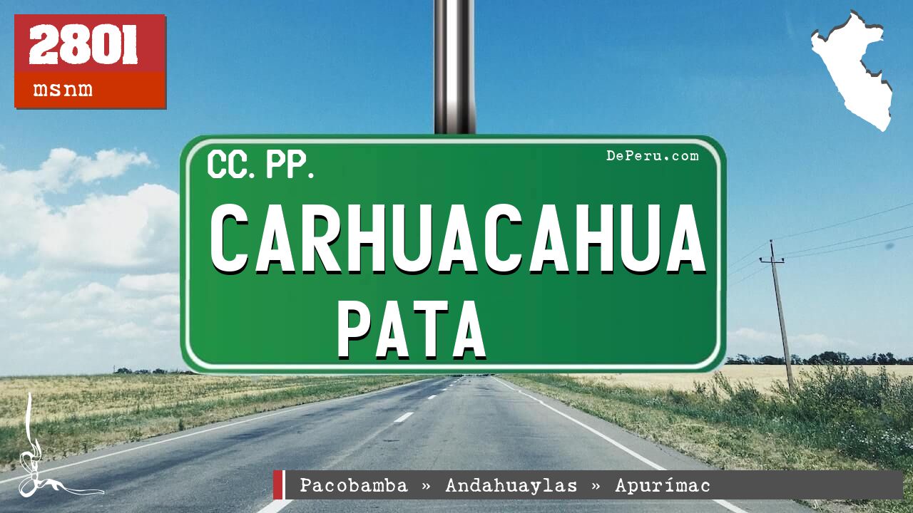 Carhuacahua Pata