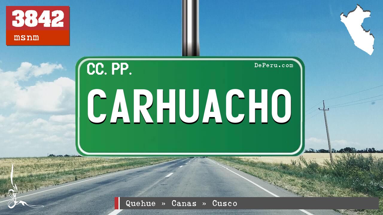 Carhuacho
