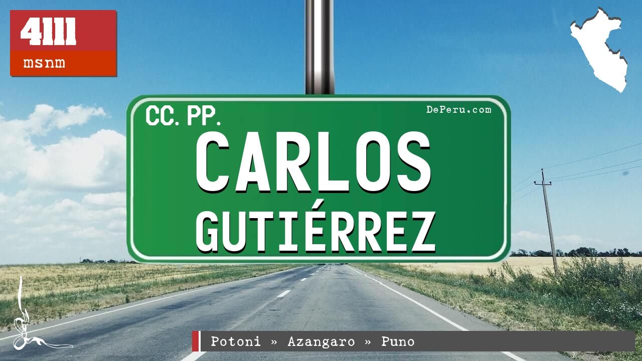 Carlos Gutirrez